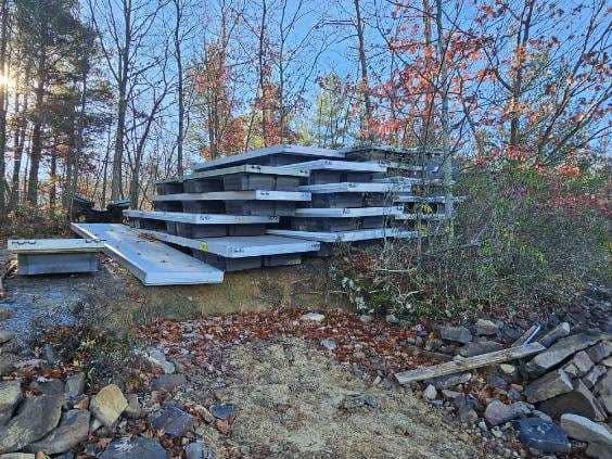 Dock maintenance and storage at Deep Creek Lake, Garrett County MD